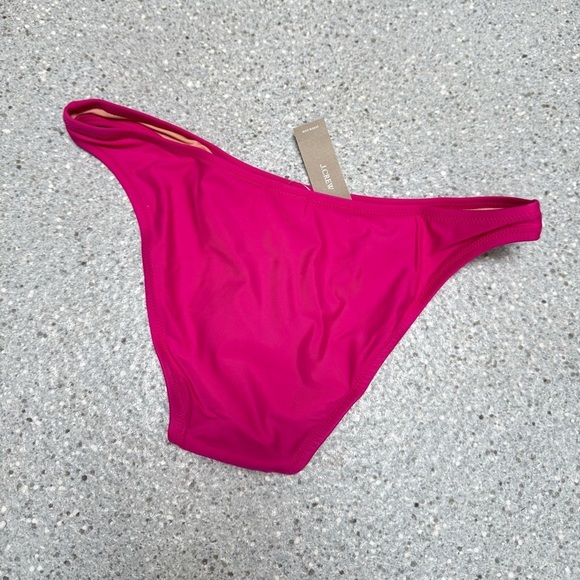 NEW JCrew Women’s Heritage 1989 High-Leg Bikini Bottom BP209 Pink - Picture 9 of 15